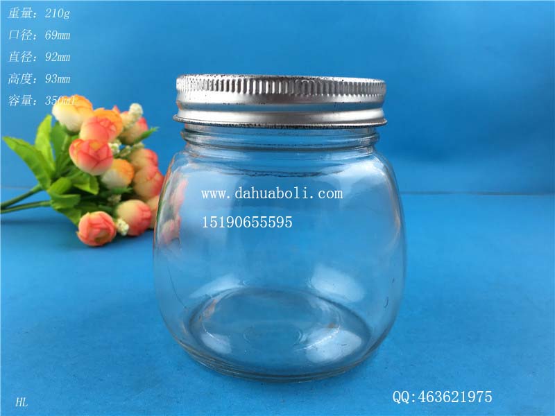 350ml蜂蜜玻璃瓶