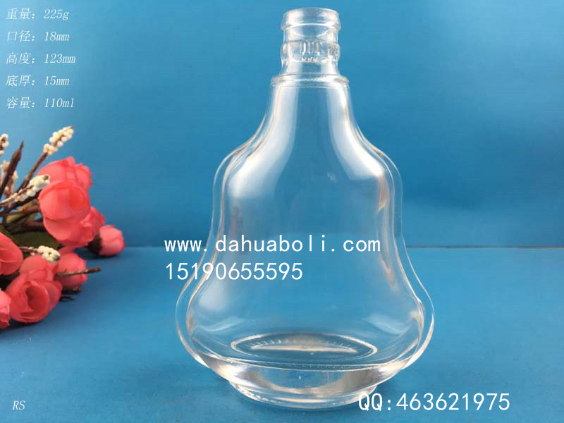 100ml扁葫芦玻璃酒瓶