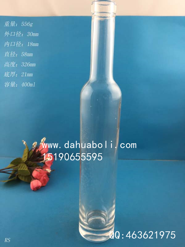 400ml木塞口红酒玻璃瓶