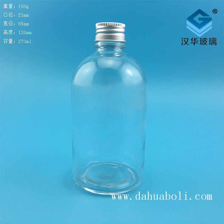 250ml小口果汁玻璃瓶