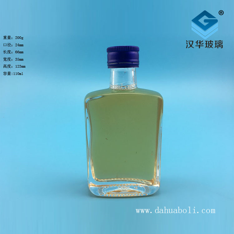100ml云小白玻璃酒瓶
