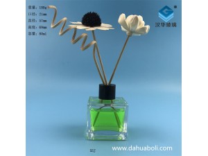 80ml小口正方形香薰分装瓶