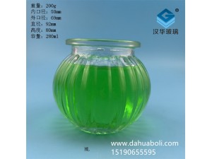 280ml南瓜玻璃烛台